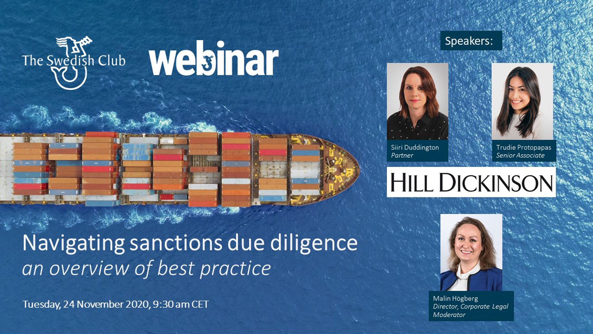 Image of sanctions webinar